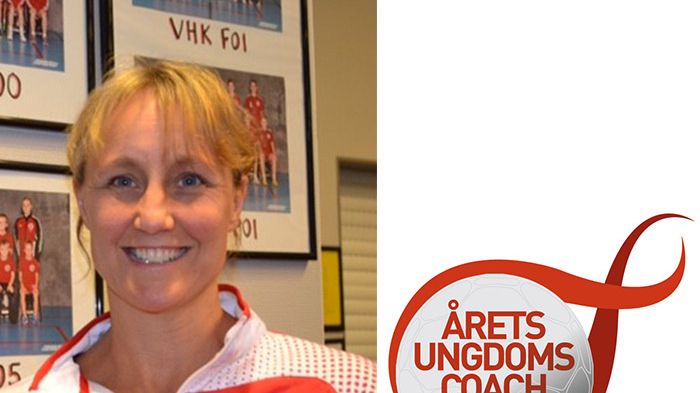 Annika Brege, Vallentuna HK, finalist i Årets Ungdomscoach i handboll