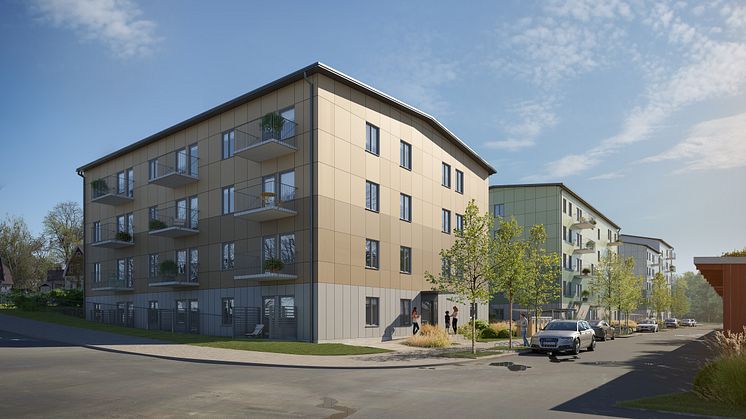 Projekt Kullsta i Nynäshamn. Beställare; Nynäshamnsbostäder. 