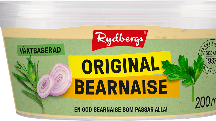 148534 621201 RYD Veganska Såser Bearnaise Original 200ml FRONT R2