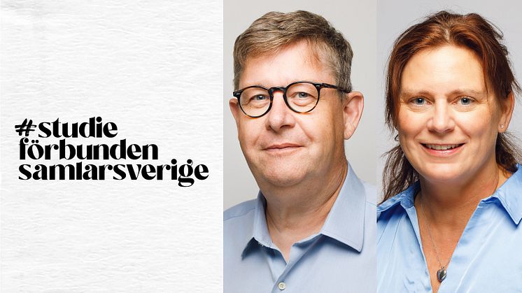 NBVs rektor Göran Hägerdal och regionchef Malin Carnbring 