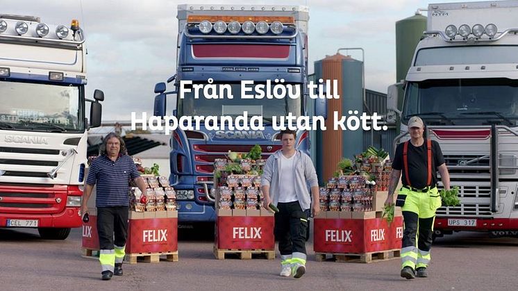 Går det att övertyga de som är tveksamma eller inte vågar att välja vegetariskt? Följ med Felix Veggie Truckers på resa genom Sverige. 