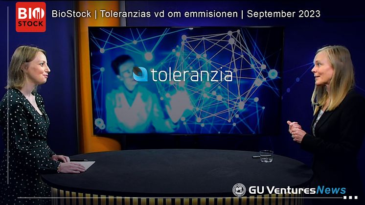 Toleranzias VD intervjuas i BioStock om den aktuella emmisionen och företagets framsteg