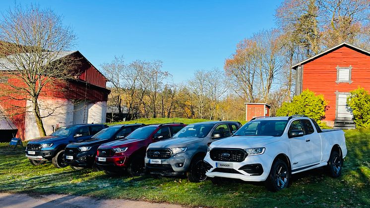 Fords eksklusive spesialutgaver skal styrke Rangers posisjon som Europa og Norges mest solgte pickup