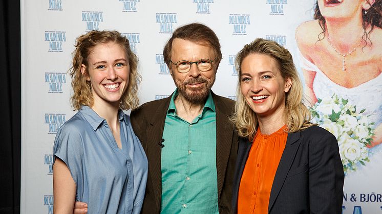 Matilde Zeuner Nielsen, Björn Ulvaeus og Annette Heick - Fotograf: Johan Paulin