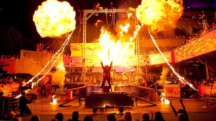 Sprakande Burnt Out Punks levererar eldig show till The Tall Ships Races 2017