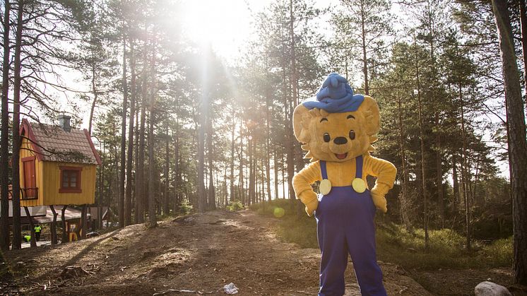 Ny åkattraktion när Kolmården firar Bamse 50 år.