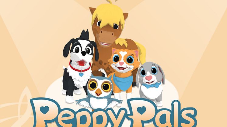 Ny Peppy Pals EP "Alla får vara med" ute nu - lär barn om känslor och vänskap