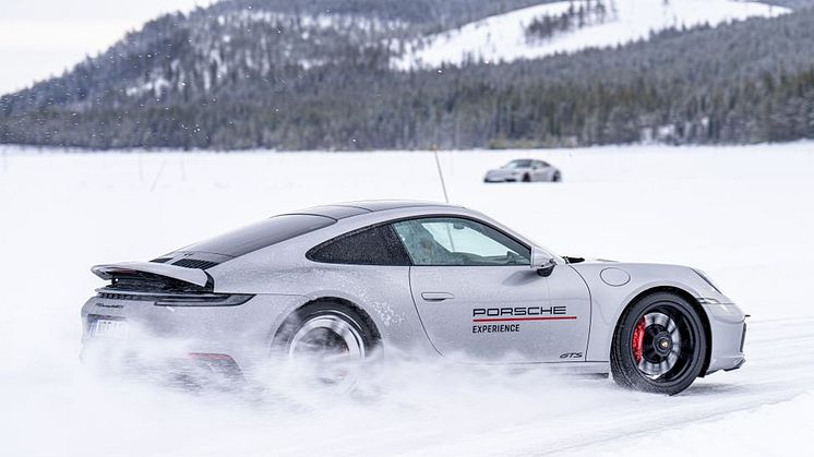 Porsche Ice Experience i Arvidsjaur.