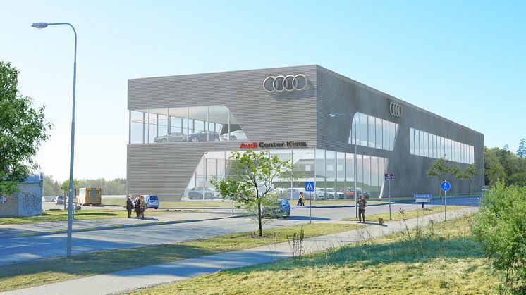 Audi Stockholm expanderar med nytt Audi Center i Kista