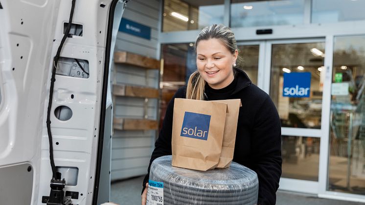 Solar flyttar till större butikslokal i Marieholm