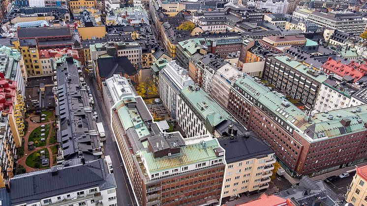 Repslagaren 34 är belägen på Linnegatan 18 på Östermalm Bild: Lars Nybom