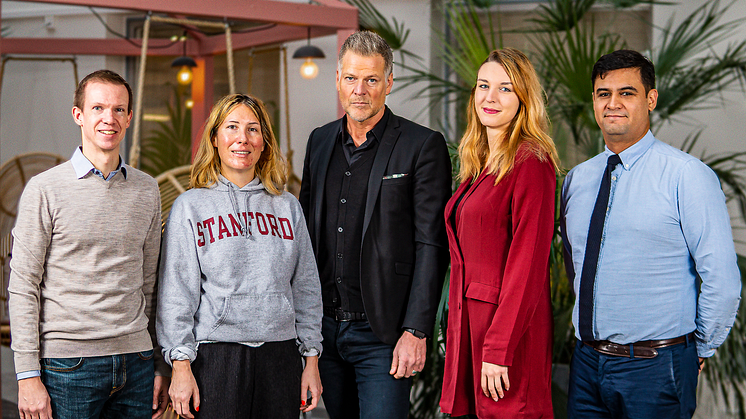 Johan Bäckström, VD/Verksamhetschef, Kompis Sverige Natassia Fry, Grundare, ansvarig för finansiering och partnerskap, Kompis Sverige Mattias Behrer, CEO, Dentsu Sverige, Evelina Jörhov, , Dentsu Sverige René Pavez, Dentsu Sverige,