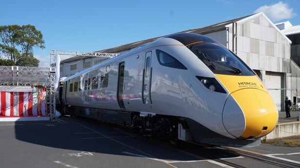 Hitachi Unveils Train for the UK Intercity Express Programme