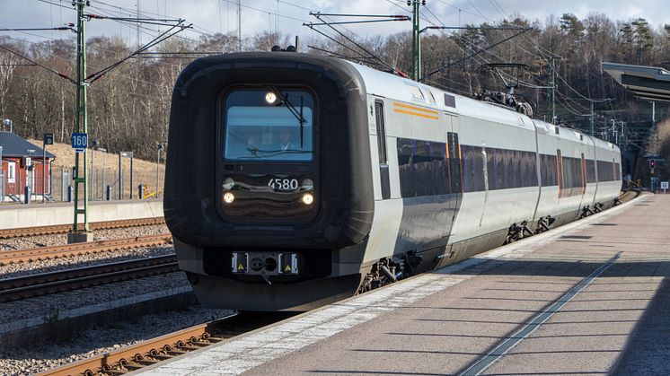 Trafikverket utför banarbeten på flera tågsträckor i Halland. 