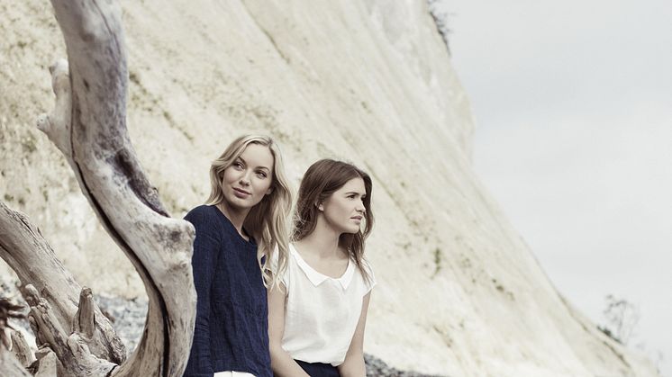 Tine Svendsen og Tanja Gregersen, som står bak det nye danske merket Miild. 