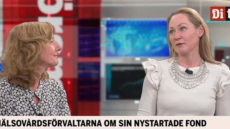 Astrid Samuelsson och Ellinor Hult i DI TV i morse