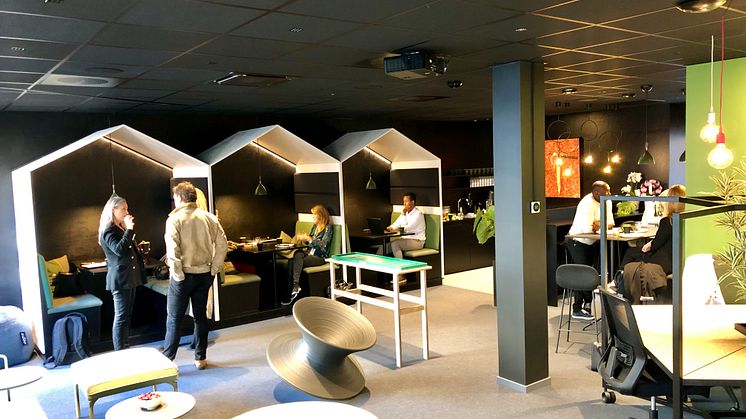 Friske og nye kontorlokaler blir del av Kontorhuset i Drammen.