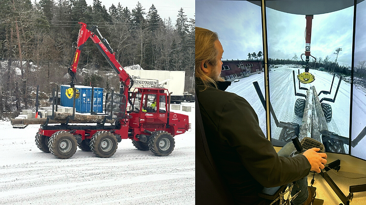 Framtiden är här: Skogsmaskiner som kör av sig själva