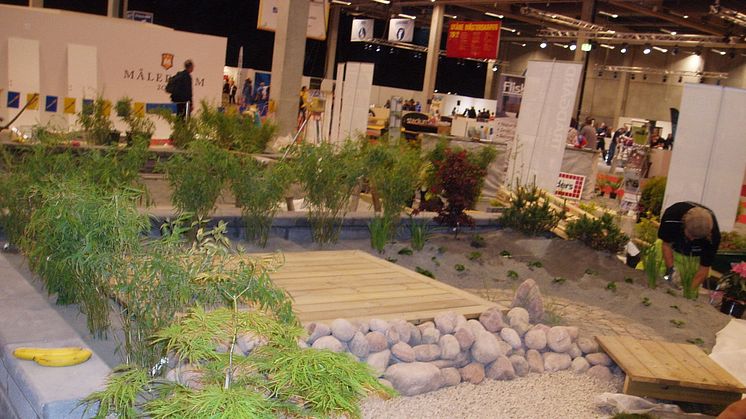 Nordiska mästerskapen i trädgårdsanläggning avgörs på Trädgårdsmässan 