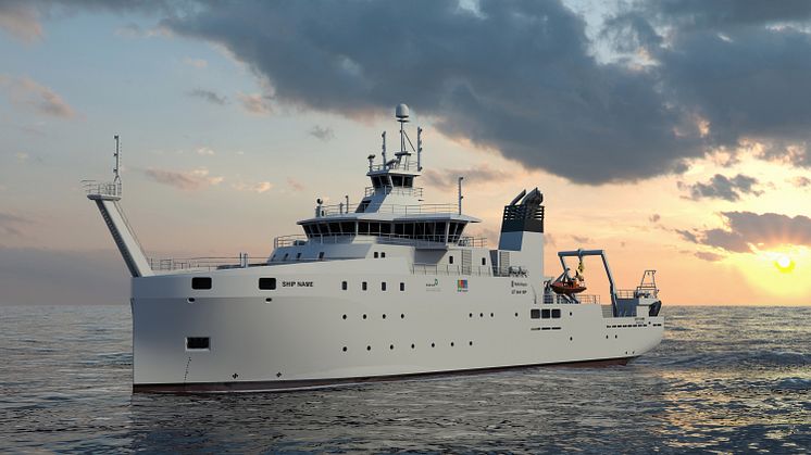 A new Belgian research vessel will be equipped with Kongsberg Maritime’s integrated subsea package  