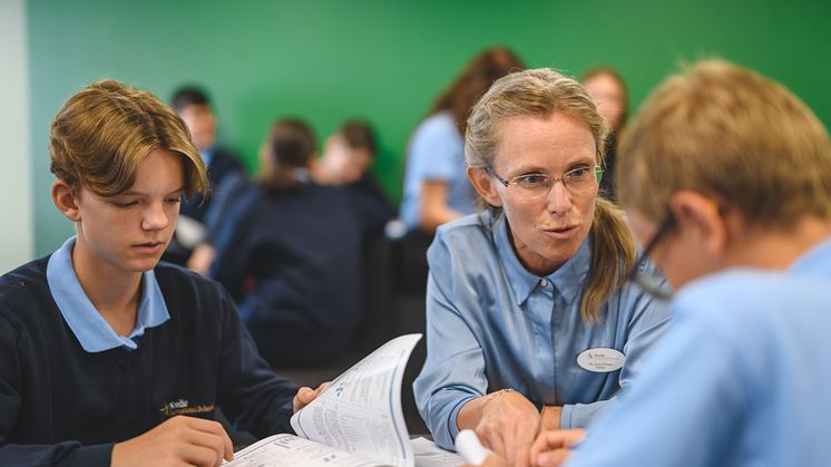 Ordning och reda och bra lärare på Nordic International School i Trollhättan