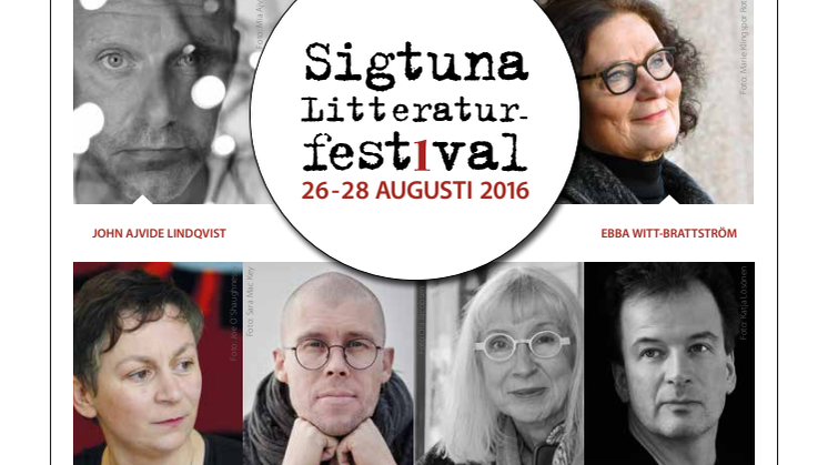 Sigtuna Litteraturfestival 2016 - Programblad 