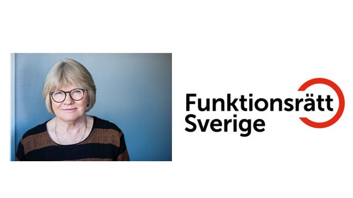 Elisabeth Wallenius, Ordförande Funktionsrätt Sverige. Foto: Linnea Bengtsson