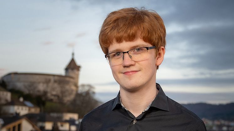 Vilhelm Moqvist studerar för närvarande i Schweiz vid Zürcher Hochschule der Künste. Foto: Luca Fortuna