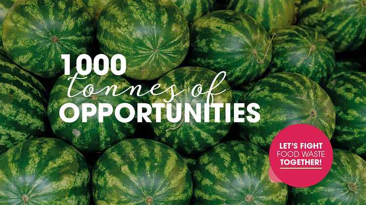 Greenfood söker innovativ partner i kampen mot matsvinn  - 1000 ton av möjligheter från grönsaksrester och melonskal