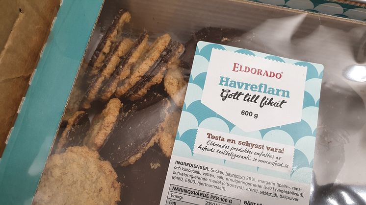 Axfood återkallar Eldorado Chokladflarn, 600g