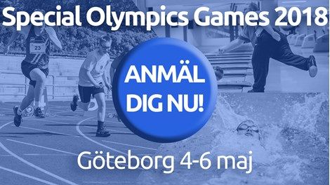 Anmälan till Special Olympics Games 2018 har öppnat