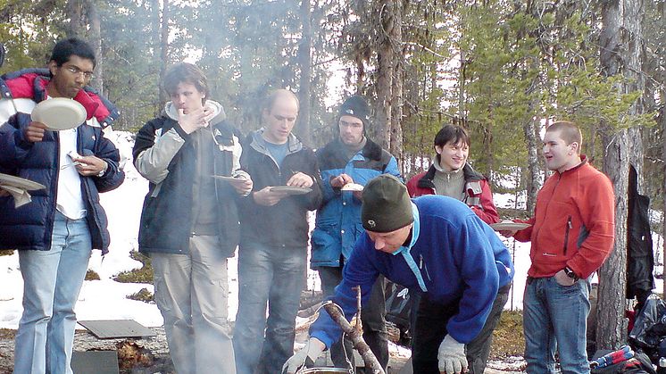 Nya SpaceMaster studenter till Kiruna