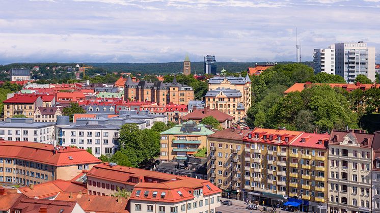 I Göteborg har priserna på bostadsrätter stigit mest de senaste tre månaderna.