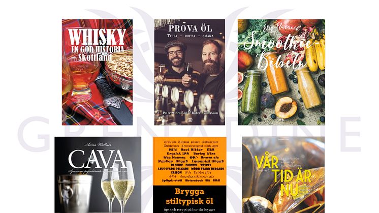 Succé för Grenadine Bokförlag vid Gourmand Cookbook Awards 