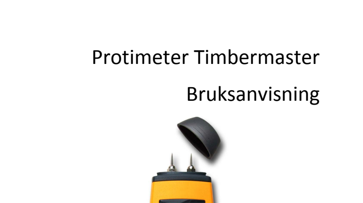 Protimeter Timbermaster