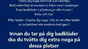 Renare badgäster - mindre klor