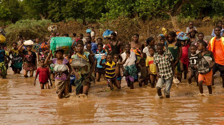 Mer än en miljon drabbade av översvämningarna i Malawi