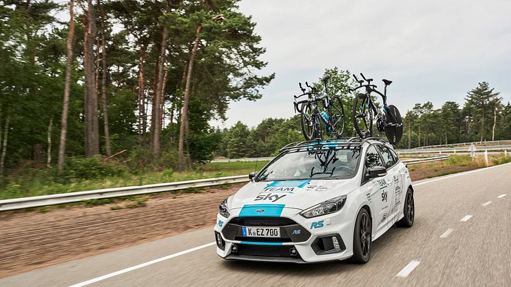 Fordin ja Team Sky -ammattipyöräilytallin yhteistyö jatkuu