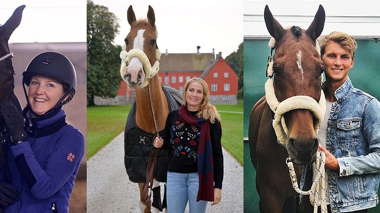 Charlotte Esping, Emelie Brolin och Carl Hedin förstärker teamet bakom Jönköping Horse Show 