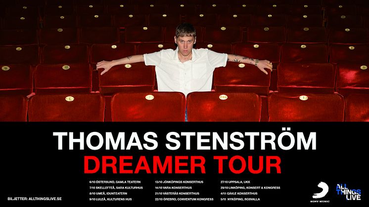 Thomas Stenströms Dreamer Tour en succé – fortsätter hösten 2022