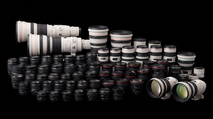 Canon har nu tillverkat 50 miljoner Canon EF-objektiv: ännu en milstolpe för EOS