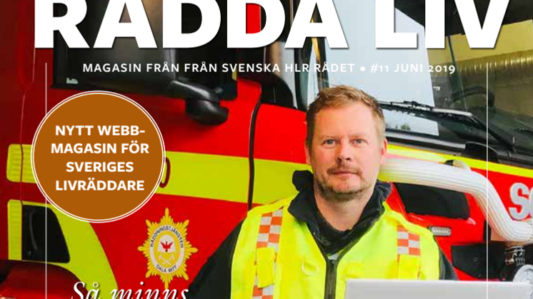 Svenska HLR-rådets magasin Rädda Liv #11 2019