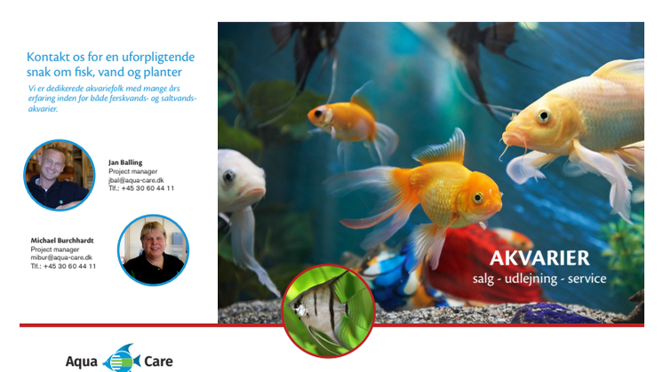 Brochure for Aqua-Care