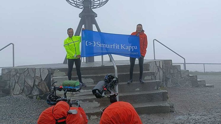 Smurfit Kappa-anställda genomförde stor välgörenhetscykling runt hela Europa