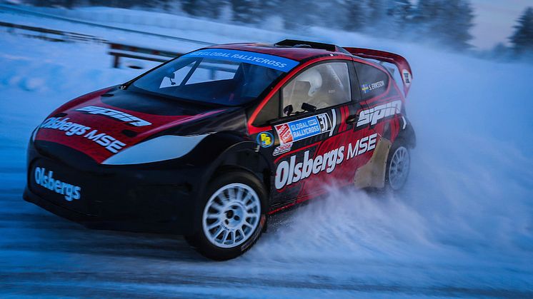 ​RallyX On Ice – stjärnor kör TV-sänd vinterserie i rallycross