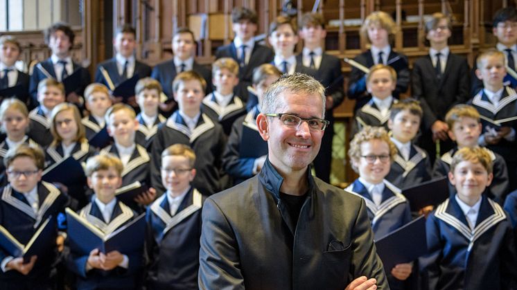 Thomaskantor Andreas Reize und der Thomanerchor - Foto: Stadt Leipzig/Andreas Schlueter