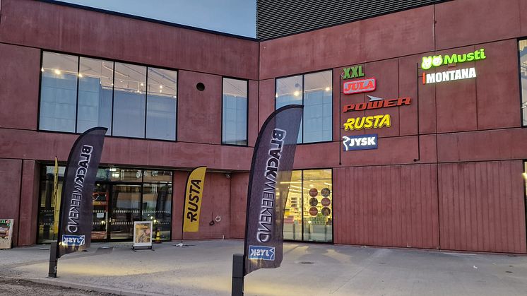 Handelsparken i Alta får ny JYSK butikk 1.desember. 