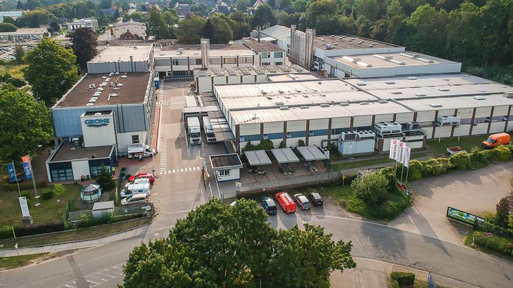 GROHE's Porta Westfalica fabrikk starter nå produksjonen av den innebygde sisternen Rapid SLX.