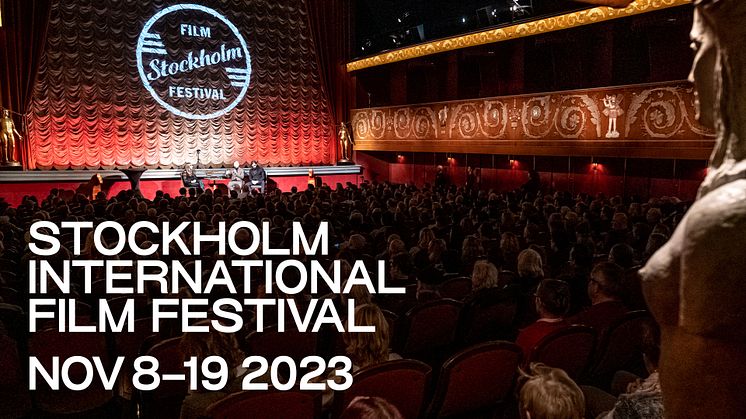 Välkommen att bevaka årets galainvigning på Stockholms filmfestival 2023