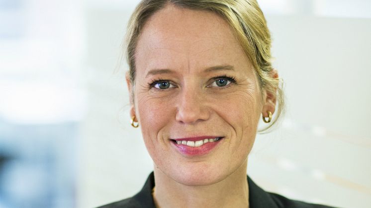 Lina Öien tillträder som chef för enheten för hållbar utveckling på Riksbyggen den 1 oktober.